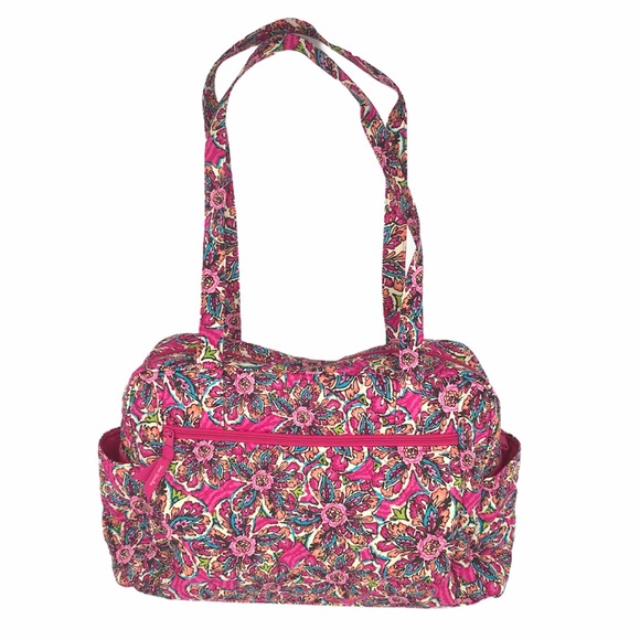 Vera Bradley Baby Bag, Sunburst Floral, Pink - Picture 4 of 9